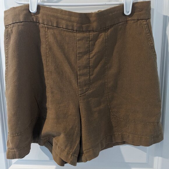 Banana Republic High Waist Brown Shorts - Picture 1 of 3